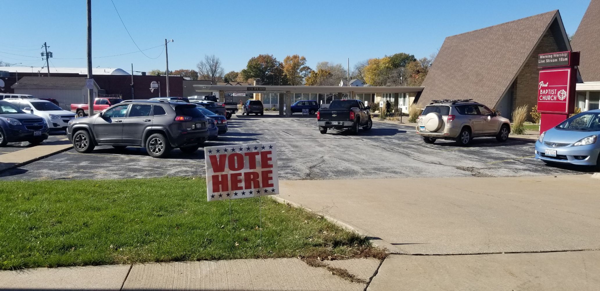 Voting brisk at churches in Moline